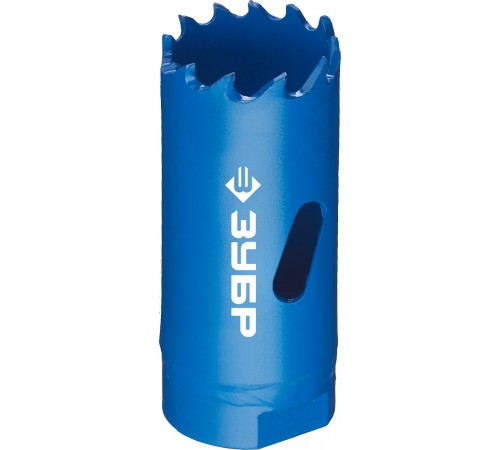 29531-022_z01 Коронка ЗУБР биметаллическая, быстрорежущая сталь, 22мм