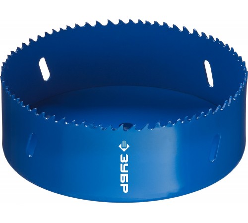 29531-121_z01 Биметаллическая rоронка ЗУБР 121мм, сталь P6M5