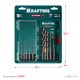 Набор сверл по металлу KRAFTOOL HEX-1/4" 10шт. IMPACT READY 29652-H10