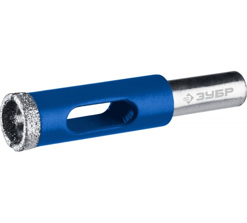 29850-03 Сверло ЗУБР алмазное трубчатое по кафелю и керамике, зерно 60, 3 мм