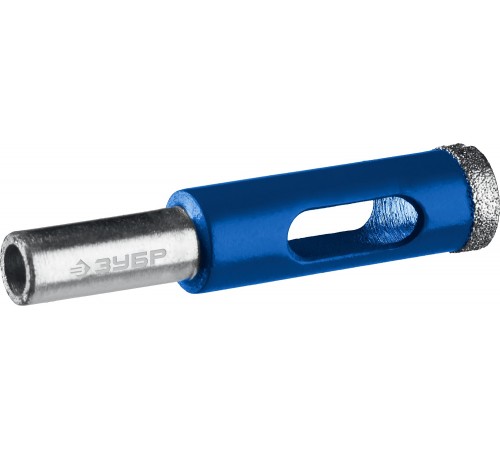 29850-04 Сверло ЗУБР алмазное трубчатое по кафелю и керамике, зерно 60, 4 мм