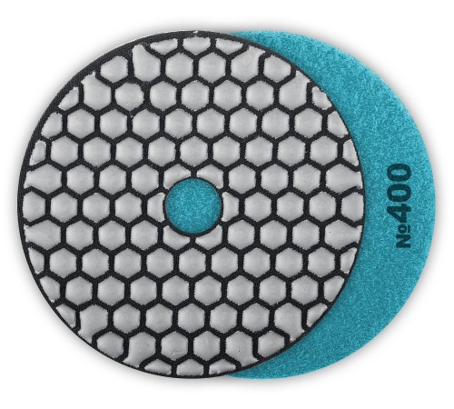 29868-400 Круг шлифовальный алмазный гибкий (Черепашка) ЗУБР 100мм №400 для сухого шлиф.