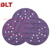 Круг шлифовальный DLT GrandFlex FILM-CERAMIC, P120, 225мм, 10шт, (на плёнке, керамика точной формы), арт.3008