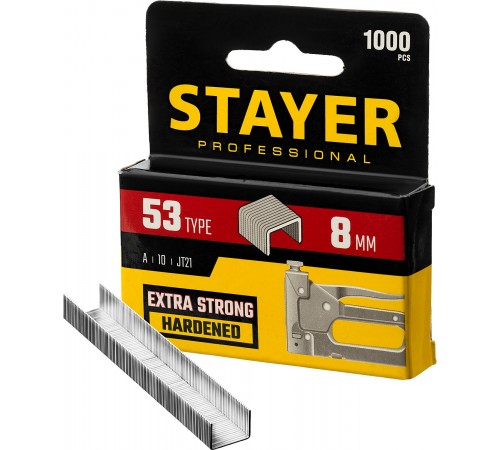 3159-08_z02 Скобы для степлера STAYER, тип 53, 8 мм (1000 шт)