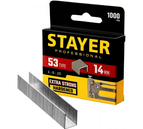 3159-14_z02 Скобы для степлера STAYER, тип 53, 14 мм (1000 шт)