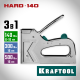 3185 Степлер стальной KRAFTOOL HARD-140 тип 140, 300, 500