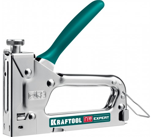 Степлер стальной KRAFTOOL Expert-53, тип 53, 4-14мм 3187_z01