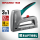 Степлер аллюминиевый рессорный KRAFTOOL GRAND-53, тип 53 23GA, 6-16мм 3193