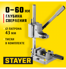 32240 Станок STAYER для дрели с тисками 400мм