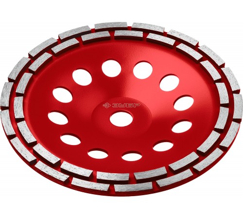 33376-230 Чашка алмазная двухрядная ЗУБР Мастер 230мм