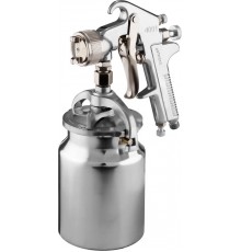 STAYER  AirPro S, EA 1.4 мм, пневматический краскопульт с нижним бачком, Professional (06477-1.4)