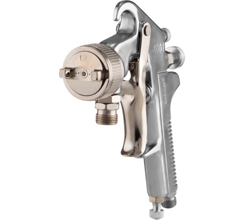 STAYER  AirPro S, EA 1.4 мм, пневматический краскопульт с нижним бачком, Professional (06477-1.4)