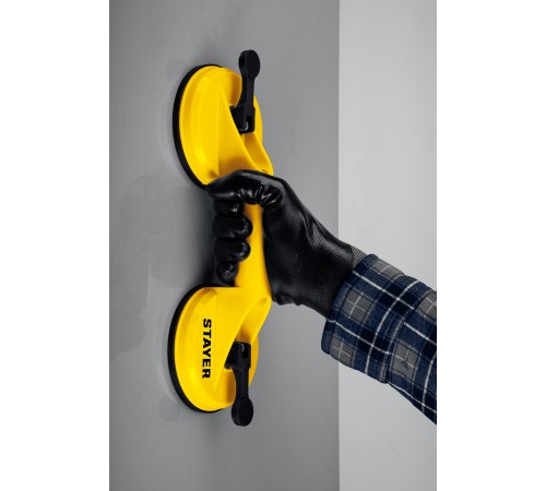 33718-2 Стеклодомкрат STAYER MASTER MAXLift пластмассовый, двойной, 80 кг