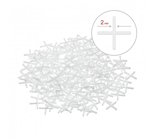 3380-2 Крестики для кафеля STAYER, 2 мм (200 шт)