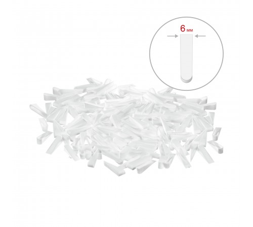 STAYER  6 мм, 100 шт, малые клинья для плитки (3382-1)