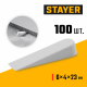 STAYER  6 мм, 100 шт, малые клинья для плитки (3382-1)