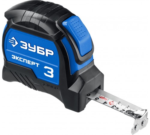 Рулетка ЗУБР ЭКСПЕРТ 3м х 16мм с автостопом 34057-03-16_z02