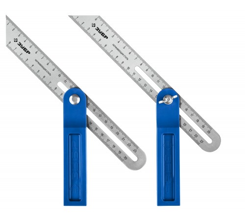 3428_z02 Малка ЗУБР 250мм пластиковы корпус, полотно с гравированной шкалой