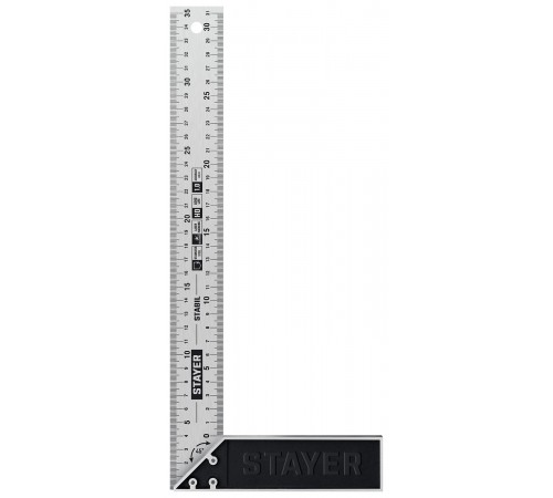 3431-35_z02 Угольник STAYER столярный, 350мм