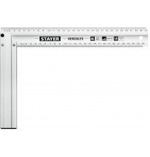 3432-30 Угольник STAYER HERCULES жесткий столярный с усиленным алюминиевым полотном 300мм