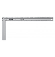 34392-50 Угольник ЗУБР ЭКСПЕРТ жесткий столярный с усиленным алюминиевым полотном 500мм