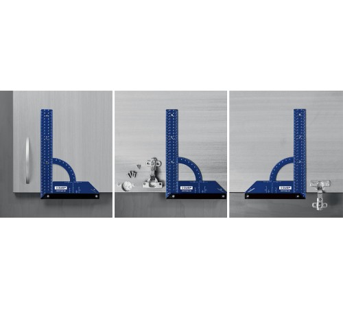 Угольник мебельный разметочный ЗУБР Система-32 34398-30