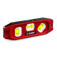 ЗУБР КОМПАКТ-3, 150 мм, пластиковый корпус, компактный магнитный уровень (3452)