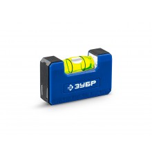 ЗУБР КОМПАКТ - 1М, 65 мм, магнитный компактный уровень, Профессионал (34550)