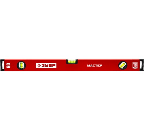 Уровень с усиленным профилем ЗУБР МАСТЕР, 600 мм 34584-060_z01
