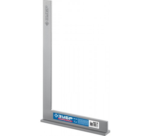 3465-30 Угольник ЗУБР Профессионал слесарный со стальным полотном 300х180мм