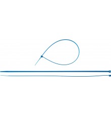 309070-48-400 Кабельные стяжки синие ЗУБР Профессионал КС-С1, 4,8х400мм, 100шт нейлоновые