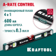 34988-60 Уровень KRAFTOOL A-Rate Control 600мм. магнитный, свехпрочный
