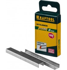 31680-06 Скобы для степлера KRAFTOOL, тип 140, 6 мм (1000 шт)
