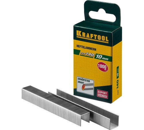31680-10 Скобы для степлера KRAFTOOL, тип 140, 10 мм (1000 шт)