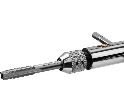 28137-85_z01 Метчикодержатель ЗУБР для М3-М10 с храповым механизмом и реверсом Профессионал