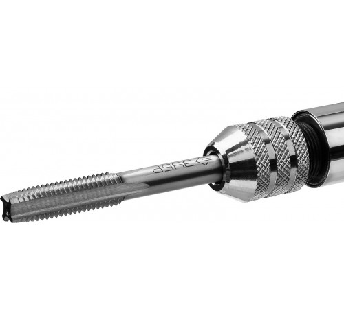 28138-110_z01 Метчикодержатель ЗУБР для М5-М12 с храповым механизмом и реверсом Профессионал