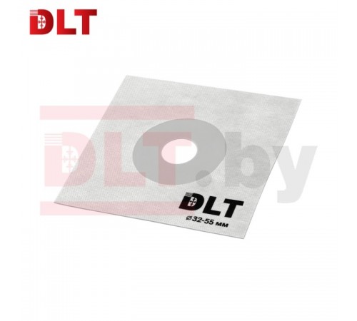 Гидроизоляционная манжета (гидроизоляционный пластырь) DLT 150*150 мм, Ø32-55 мм, арт.3582