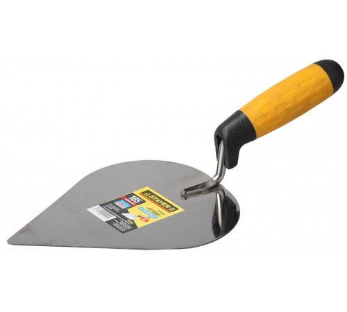 08293 Кельма STAYER PROFI, сердце, нерж. полотно, 2-х компонентная рукоятка, 185х150мм