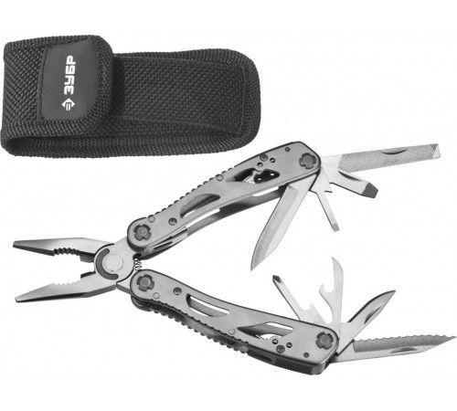 Инструмент многофункциональный (мультитул) ЗУБР "12 в 1" 47752