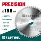36952-190-30 Диск пильный по дереву KRAFTOOL PRECISSION 190х30мм 48Т