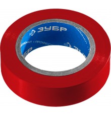 1233-3_z02 Изолента ЗУБР Электрик-10 красная, ПВХ, 15мм х 10м