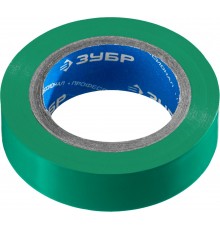 1233-4_z02 Изолента ЗУБР Электрик-10 зеленая, ПВХ, 15мм х 10м