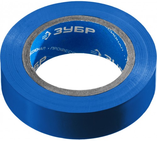1233-73_z02 Изолента ЗУБР Электрик-10 синяя, ПВХ, 10мм х 15м