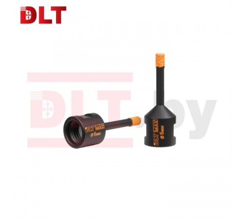 Коронка алмазная для керамогранита и камня DLT MAX, 6мм, арт. 3811