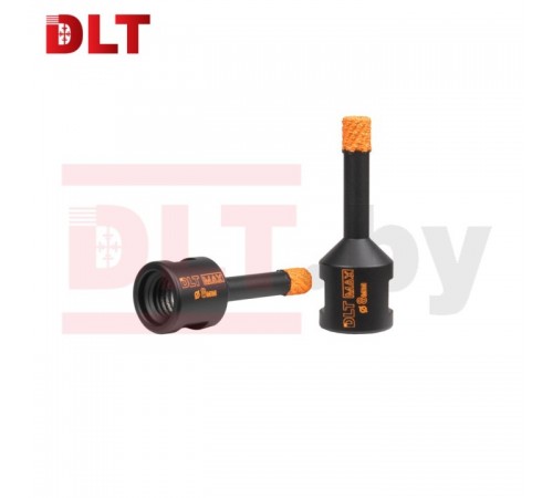 Коронка алмазная для керамогранита и камня DLT MAX, 8мм, арт. 3812