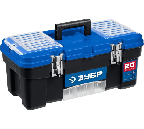 Ящик для инструмента ЗУБР ДЕСНА-20, 508х256х225 мм, 20" 38181-20