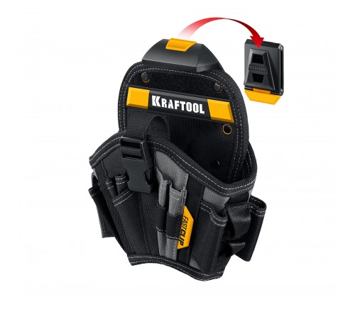 Кобура для шуруповерта KRAFTOOL КН-17, 17 карманов и петель 38768