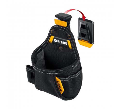 Сумка поясная KRAFTOOL КР-5, 5 карманов и петель, 150х190 мм 38778