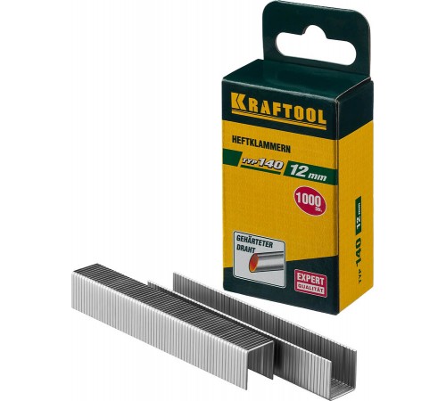 31680-12 Скобы для степлера KRAFTOOL, тип 140, 12 мм (1000 шт)
