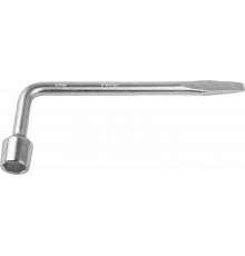 2753-22_z02 Ключ балонный ЗУБР МАСТЕР L-образный с монтажной лопаткой, 22 мм